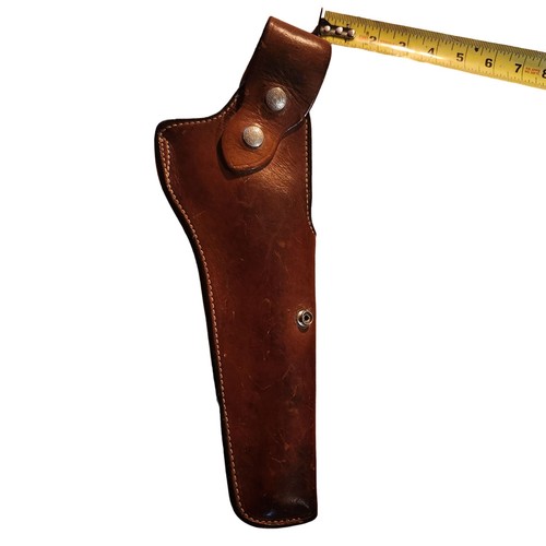 Vintage Bianchi 101 T/C Contender Leather Gun Holster Right not over 8" Barrel - Picture 5 of 5