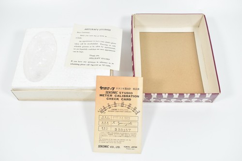 Vintage Sekonic Studio Deluxe Model L-28c2 Original Package Storage Display Prop - Picture 6 of 6