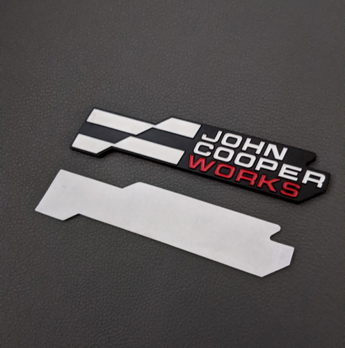 R56 MINI Cooper S New JCW John Cooper Works Red Large Rear Badge 12.5cm - 第 1/4 張圖片