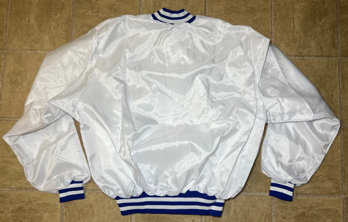 White satin bomber jacket mens cheap