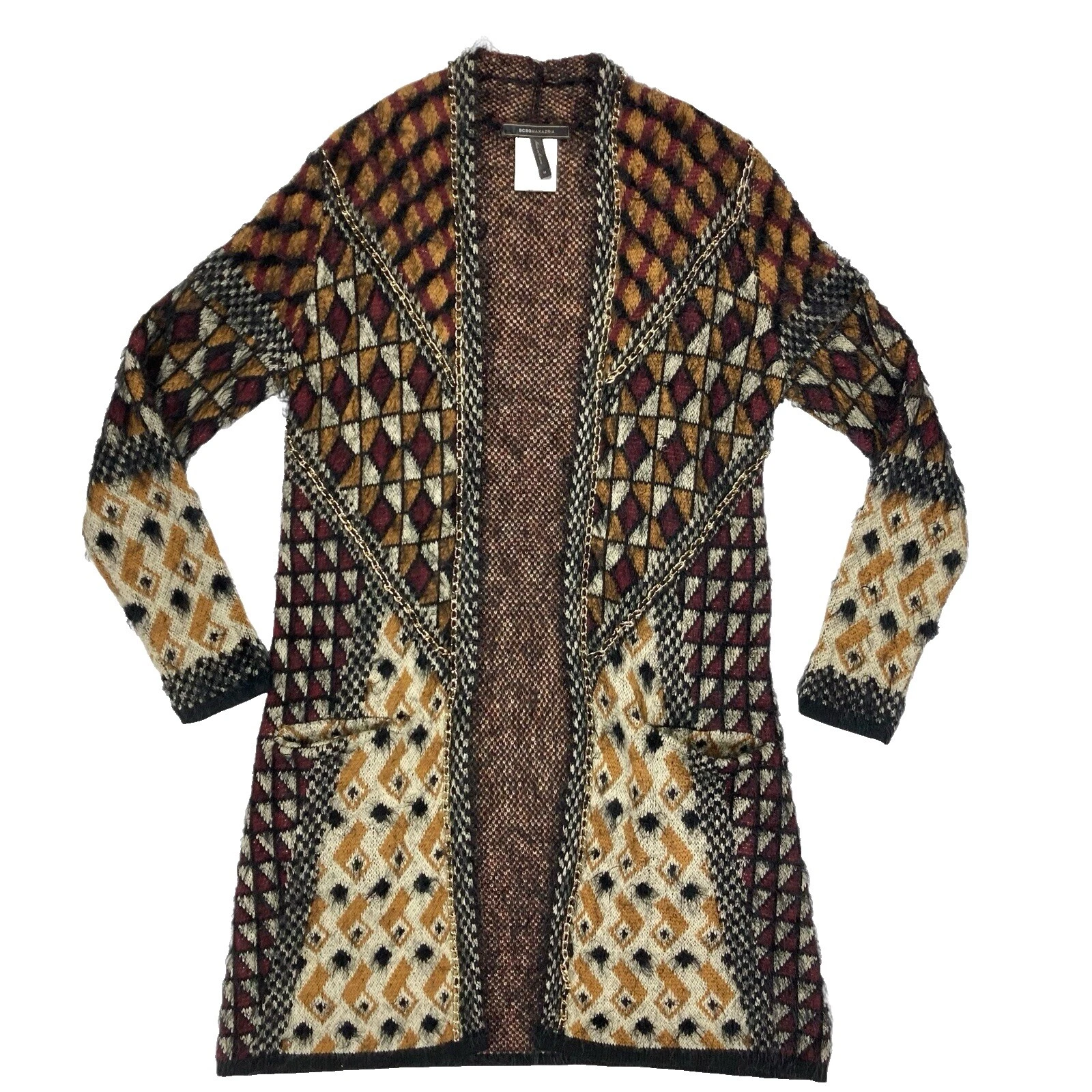 Кардиган-свитера многоцветные для женщин BCBGMAXAZRIA