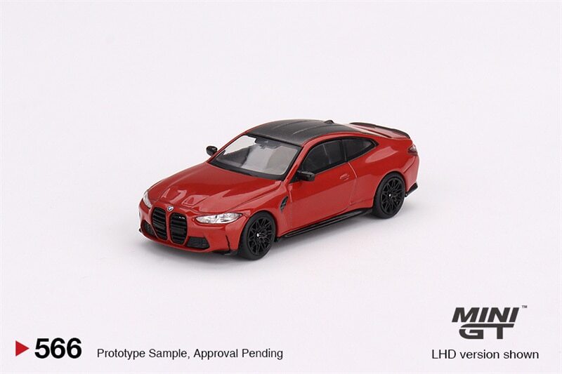 MINI GT BMW M4 レッド ミニカー MINI GT 1:64 BMW M4 Competition G82 Toronto Red Metallic LHD