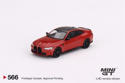 MINI GT 1:64 BMW M4 Competition G82 Toronto Red Metallic LHD