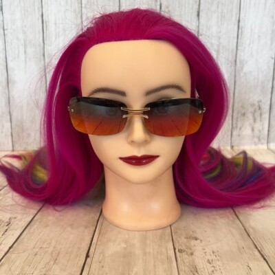Le Specs That\'s Hot Rimless Square Glasses UV Protection NEW NWT Le Specs That main image 4