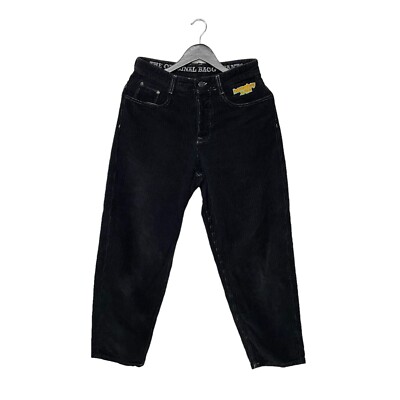 Homeboy X-tra Loud Couture Corduroy Baggy Pants Skate Size 27 x 30 Black 