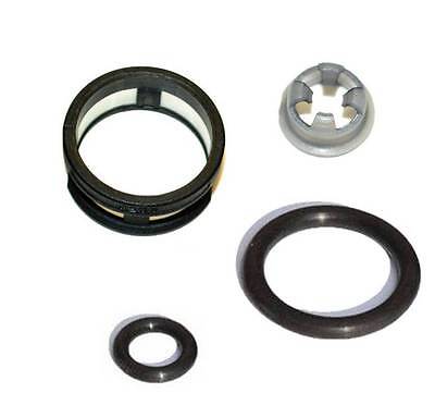 4 STI Side Feed Fuel Injector Repair Kit Filters Seals O-Rings JECS Yellow Top