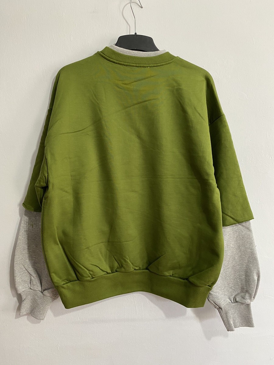 GOSHA RUBCHINSKIY DOUBLE SLEEVE FLAG SWEAT | eBay