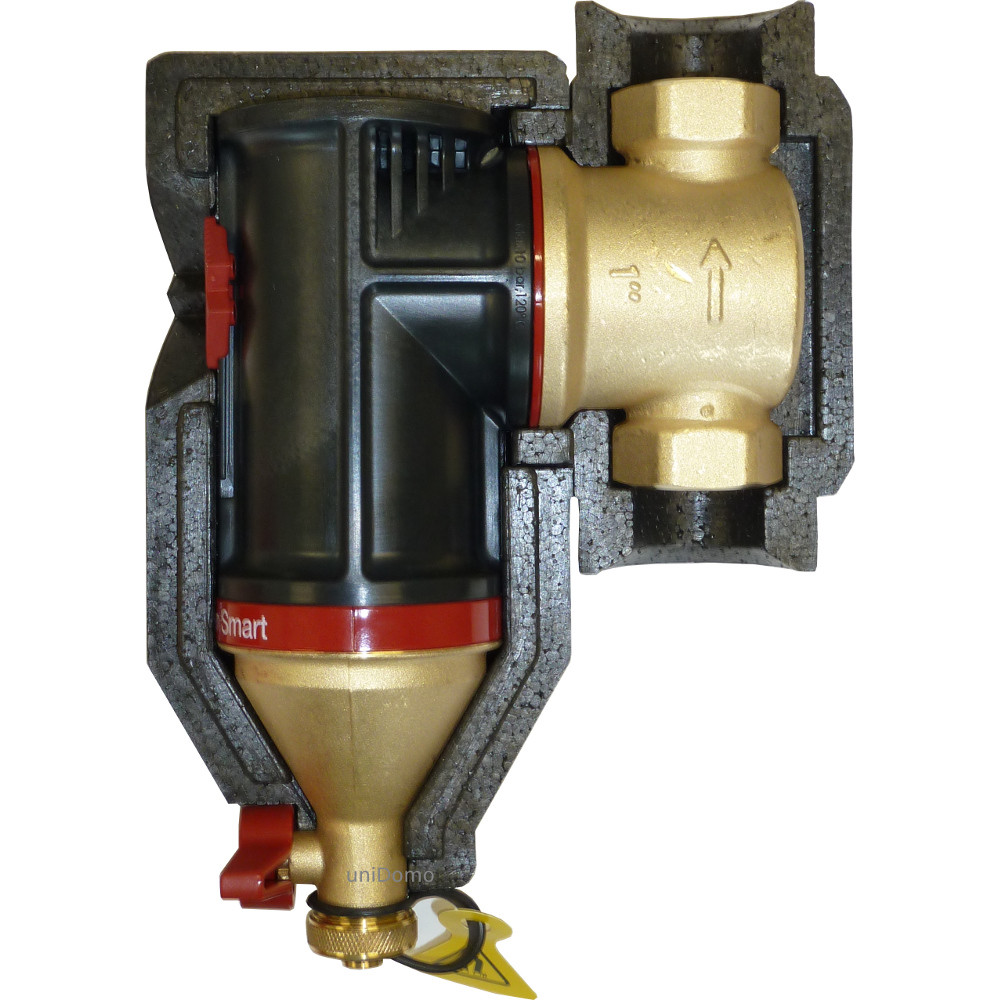 Instalguru Magnetabscheider DN32 - Zweistufiger Schmutzfilter Mit Magnet Für Heizung & Kühlsysteme