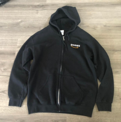 Amazon Games Hedgehog Twitch Hoodie Jacket Medium Used