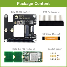 Hailo-8 M.2 AI Accelerator Module Based On 26TOPS Hailo-8 AI Processor For Pi 5