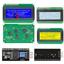 2004A LCD Display Module Character 20x4 Blacklight Display Gray Blue Screen 5V