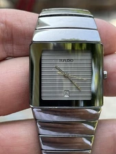 Rado Diastar High Tech Ceramic Watch Quartz Mens 31mm Swiss Made 152.0332.3