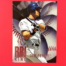 Jim Edmonds 1996 Fleer Ultra RBI King Insert #5 MLB California Angels