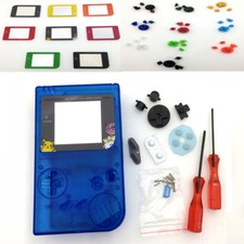 Transparent Blue For Gameboy Classic DMG GBO Console Housing Shell Case cover