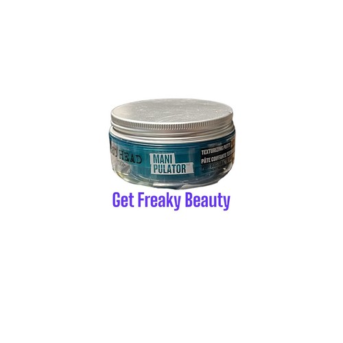 2 oz. Tigi Bed Head Manipulator Texture Putty. 50ml. NEW. FREE SHIPPING. 2 oz. Tigi Bed Head Manipulator Texture Putty. 50ml. NEW. FREE SHIPPING.