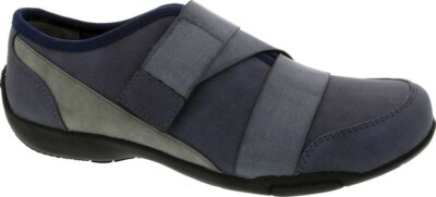 Women's Ros Hommerson $130 Cherry Cross Strap Navy Slip-On Size 9N NEW IN BOX