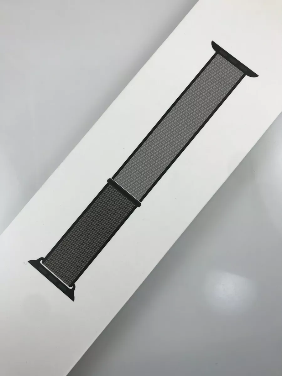 Original Apple Watch Sport loop Band 42mm 44mm 45MM Anchor Gray XL extra Large