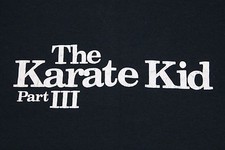 M thin vtg 80s 1989 THE KARATE KID III movie t shirt 20.152