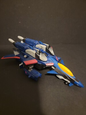 2001 Transformers Armada Thundercracker Blue Decepticons Jet Figure Loose B15