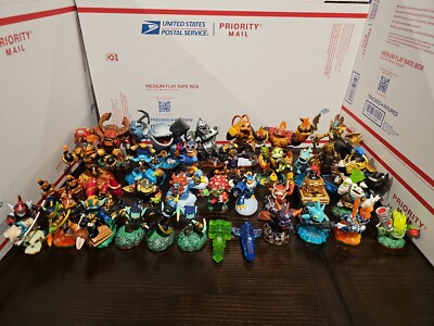 Skylanders Stink Bomb Boom Jet Flameslinger Fright Rider King Pen Golden Queen
