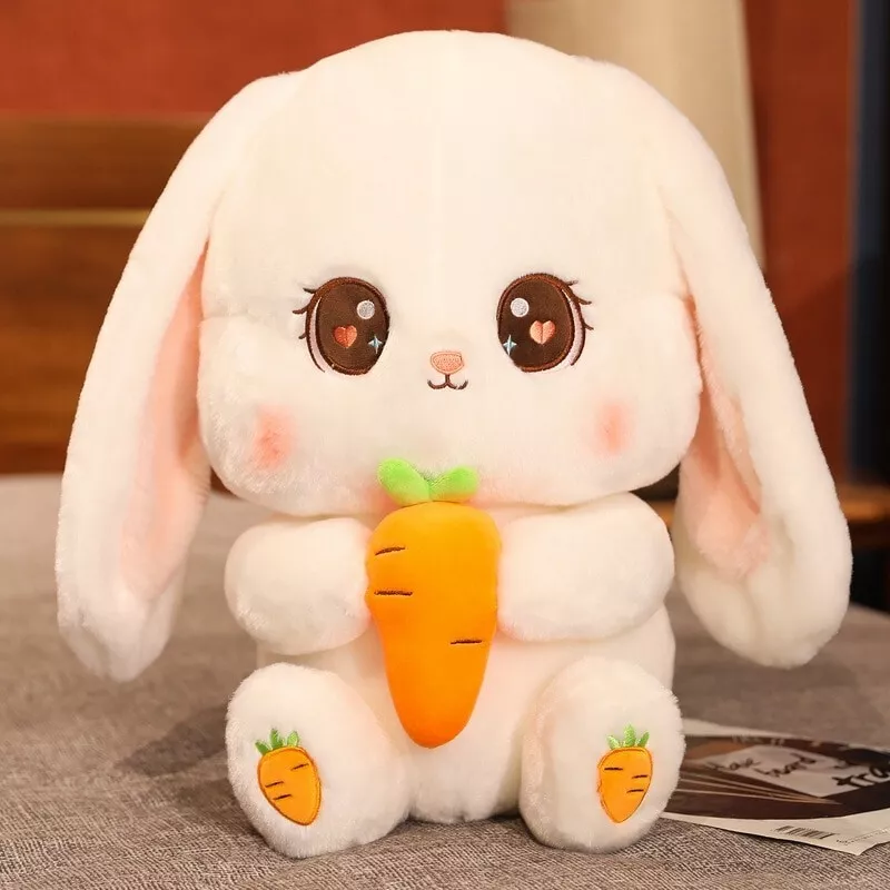 Kawaii Rabbit Plush 30cm Lovely Cute Stuffed Animal Bunny Soft Doll Kids  Gift