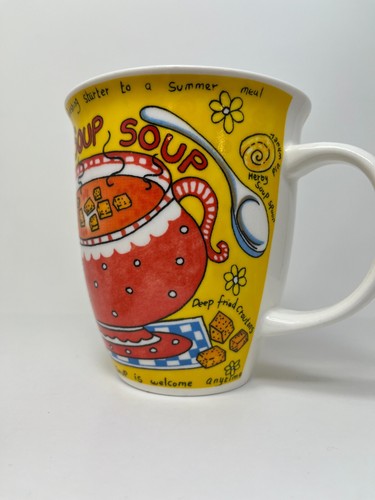 Soup Mug Cup Multicolor Homemade Soup Graphics 16oz with Handle - Picture 7 of 9