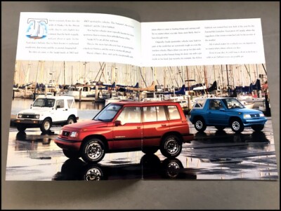 1993 Suzuki Samurai and Sidekick 20-page Original Car Sales