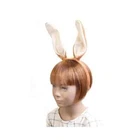 Brown Cream Bunny Rabbit Ears Headband Alice Band Fancy Dress Party Accessory UK