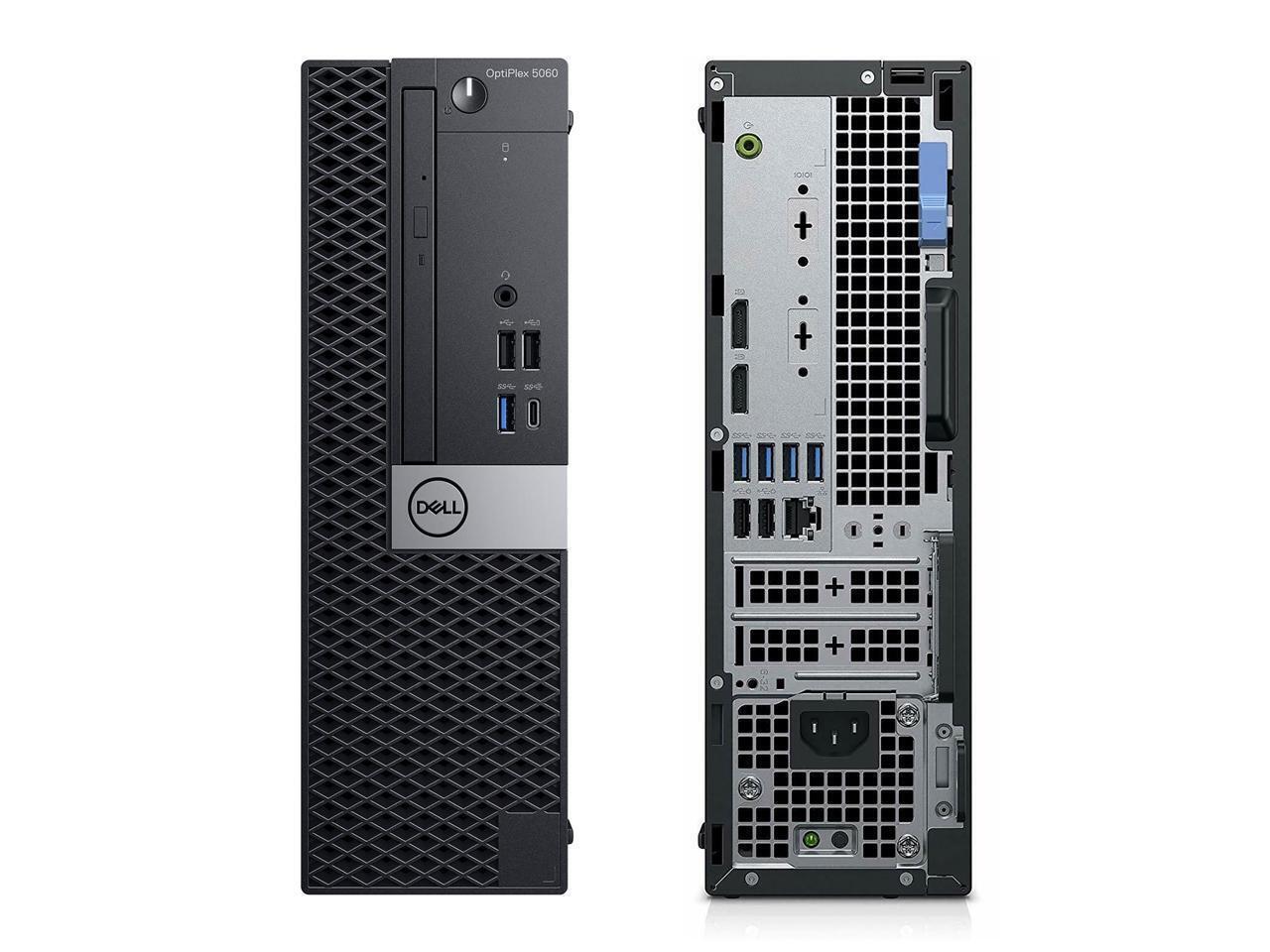 Dell Optiplex 5060 SFF Desktop - 8th Gen Intel Core i7-8700 6-Core