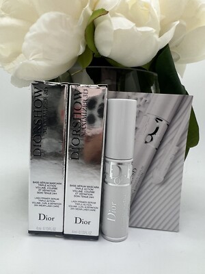 2 x Dior DIORSHOW Maximizer 3D Lash Primer .13 oz each Code:1A01