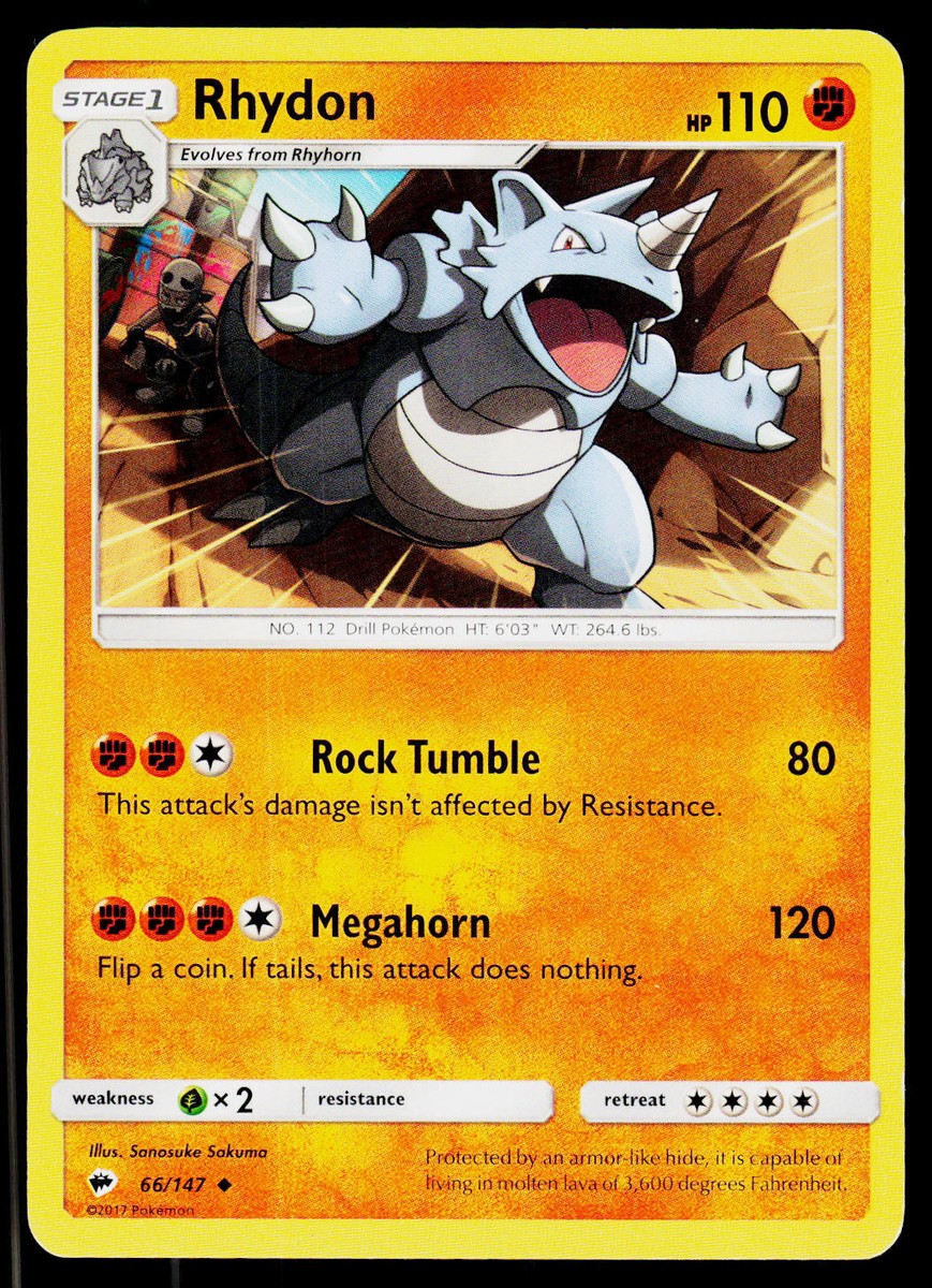 rhydon pokemon card value Rhydon - 090/196 - Uncommon - Reverse Holo - Pokemon Singles SWSH11 - Lost Origin