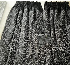 VELVET CURTAINS Bespoke Luxorios W 130* 150 Cm Drop