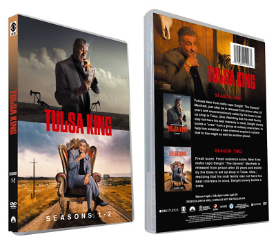 For Tulsa King Season 1-2 (DVD, 6-Disc) New Sealed Box Set Free Shipping