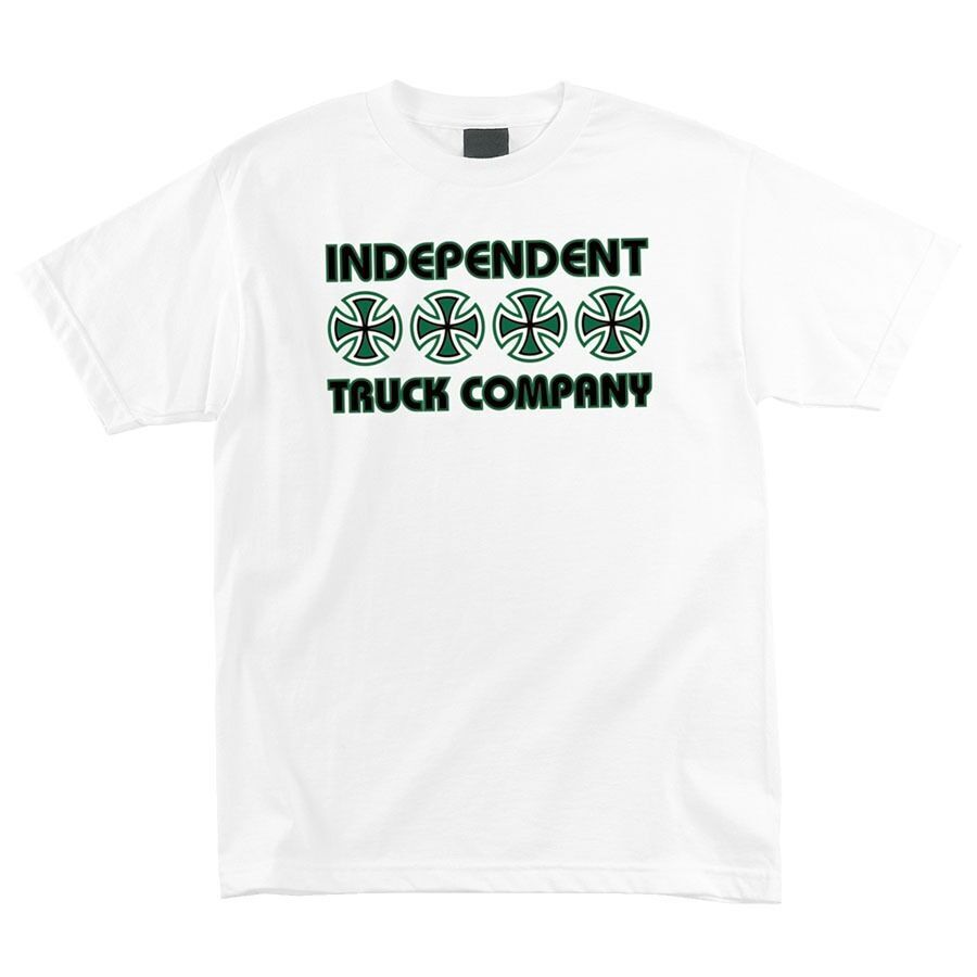トップス INDEPENDENT TRUCK COMPANY Independent Trucks STACKED COLOR Skateboard T Shirt WHITE | eBay