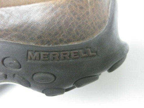 MERRELL mary jane PLAZA EMME brown distressed shoes 7 - Picture 3 of 12