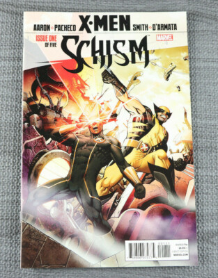 洋書 X-Men: Schism Hardcover RARE s-l400.jpg