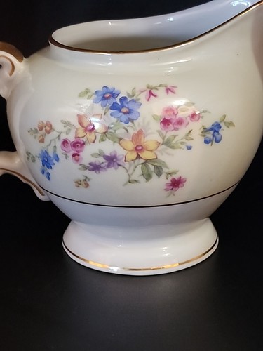 H & G Heinrich Creamer. Vintage Floral Christine . Germany. - Picture 5 of 11