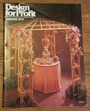 Design for Profit Florafax International Summer 1979 Floral Arrangement Vintage