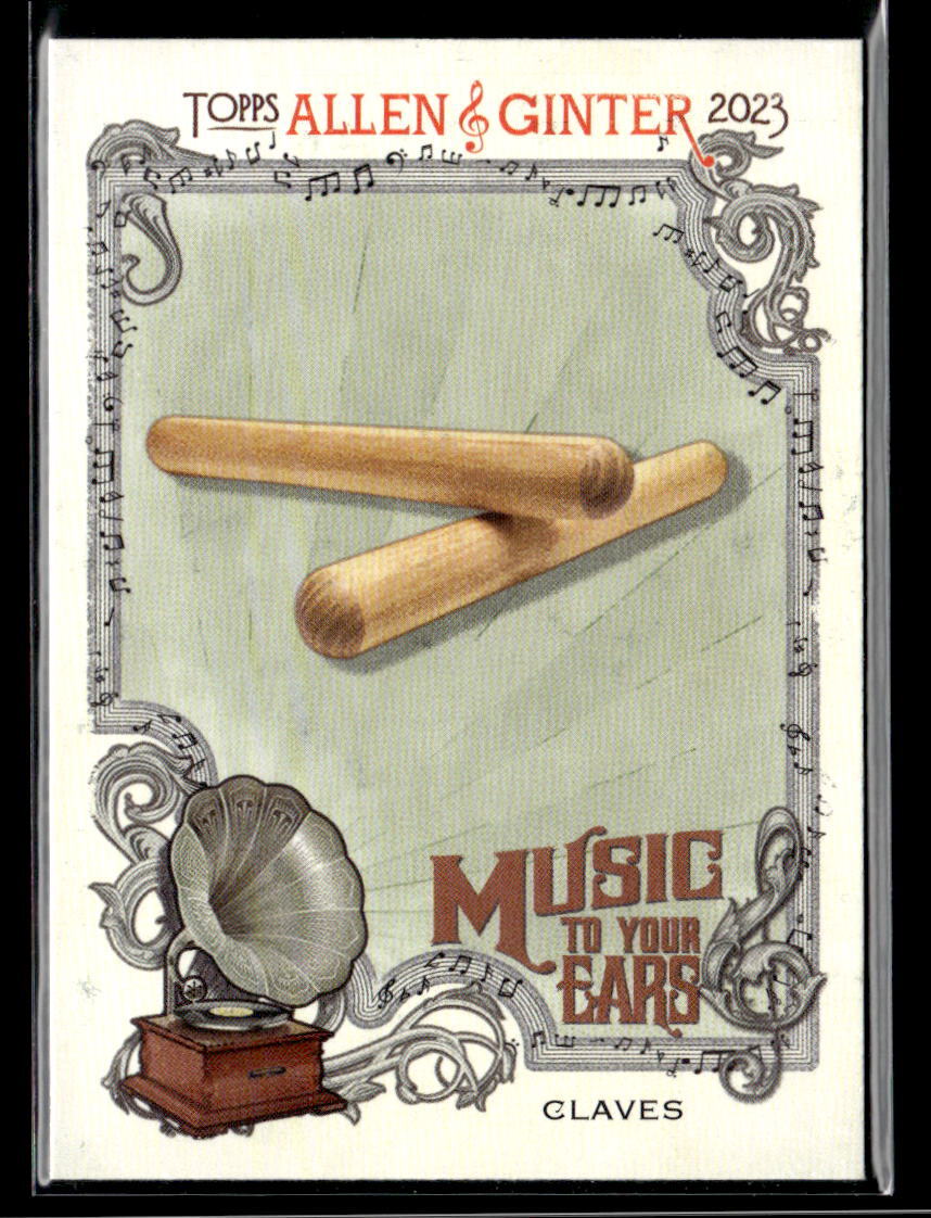 Claves - 2023 Topps Allen & Ginter Music to Your Ears #MTYE-14 | eBay