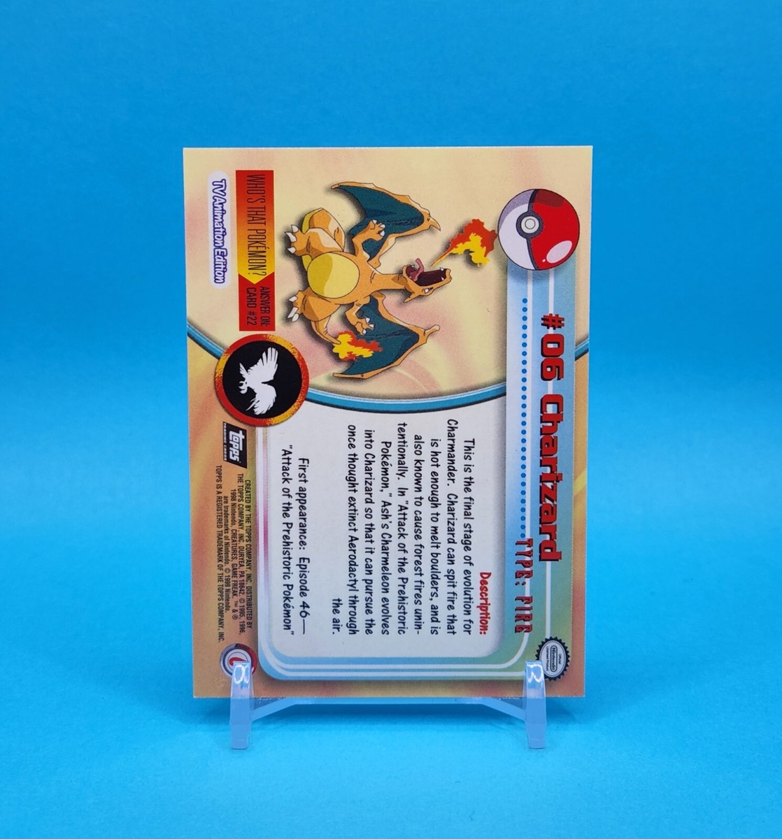 #06 Charizard トレーディングカード Topps リザードン　ポケカ 06 Charizard Topps Pokemon Card. | eBay