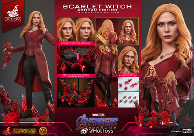 w/Shipper! New Hot Toys DX36AE 1/6 Scarlet Witch Artisan Edition Action Figure