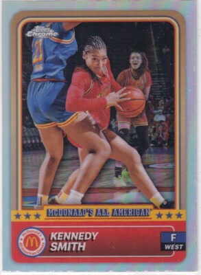 2024 Topps Chrome McDonalds All-American No. 23 Kennedy Smith Refractor