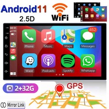 2din Android 11 Car Radio 9 Inch Player GPS WIFI MP5 Mirror Link FM Touch Screen