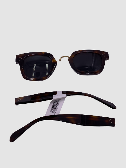 $540 Celine CL40024U 53N Women Brown Plastic Square  display picture 1