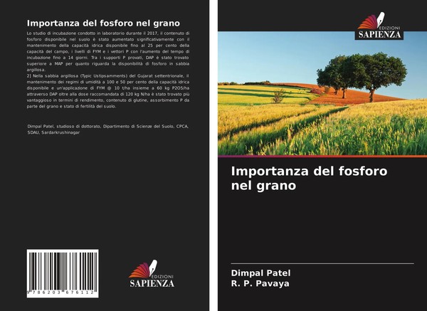 Dimpal Patel (U. A.) | Importanza Del Fosforo Nel Grano | Taschenbuch (2021)-image