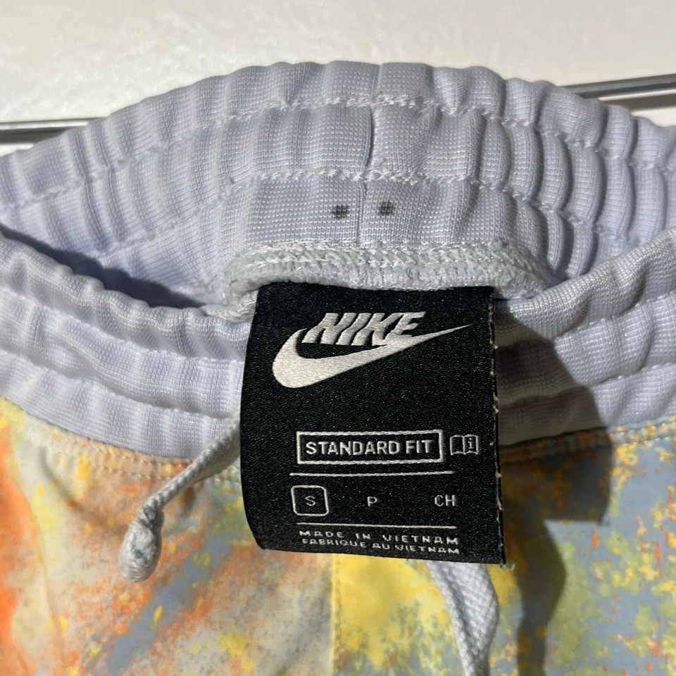 Nike Standard Fit Windbreaker Sportswear Orange Tie-Dye Joggers Kids Size Small - Image 3 of 4