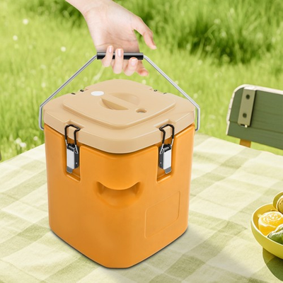 #ad #ad 13L Insulated Food Bucket Commercial Beverage Container Insulated Food Warmer $69.91