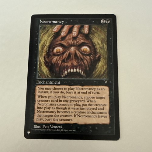 MTG Necromancy Magic The Gathering The List Free Ship & Tracked Mint Magic