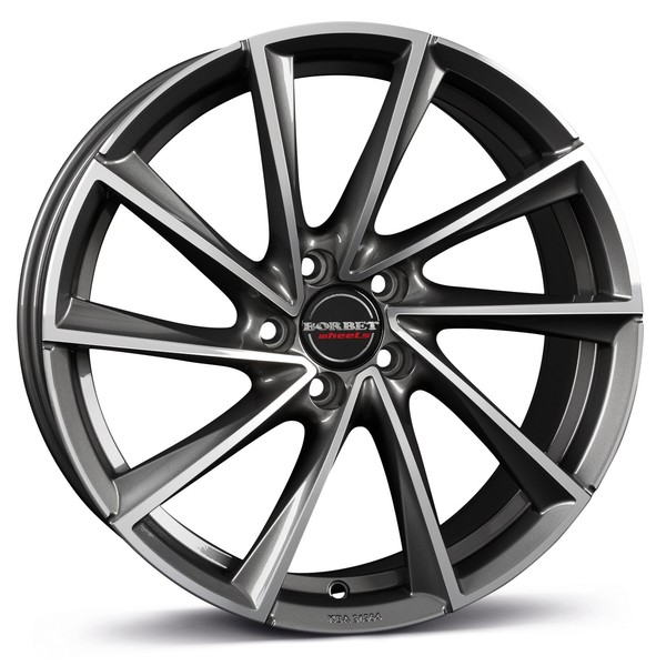 Borbet Felgen VTX 8.0X18 ET40 5X1143 Grapp FüR Subaru Crosstrek Forester Impreza-image