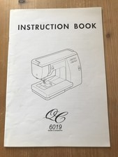 Janome 6019QC Instruction Book